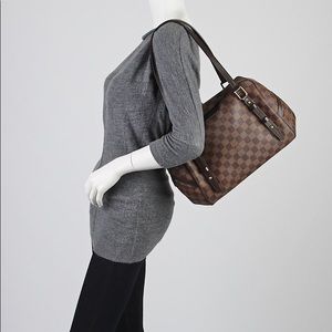 Rivington GM Brown Damier Ebene Shoulder Bag